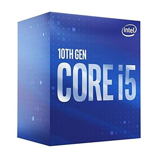 Intel PROCESSADOR CORE I5-10400F 2.9GHZ CACHE 12MB 6 NUCLEOS 12 THREADS 10ª GERACAO LGA 1200 BX8070110400F