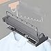 JIAOCKJIAO Porte- vêtements Extractible à la Mode,Tringle de Valet de Placard coulissante en métal,Rail de glissière à Double Amortissement,pour Armoire Peu Profonde/Armoire étroite,Charge 35 kg
