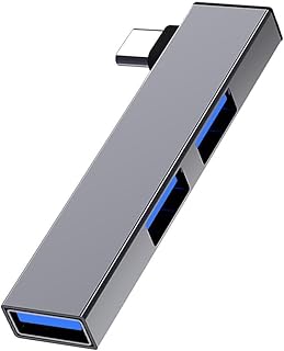 USB Hub,USB C Hub for Laptop, USB-C HUB Universal Compact,3 in 1 USB HUB Type C HUB OTG USB 3.0/Type-C 3.0 to 3 USB USB Splitter Hub Speed 5.0Gbps 3 Port for PC Laptop Notebook