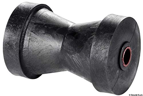 Pezzo unico OSCULATI Rullo Centrale 130 mm Nero