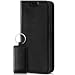 Produktbild SURAZO Smart Magnet Handyhülle für Samsung Galaxy S22 Ultra 5G (6.8")  Premium Echtleder Hülle Schutzhülle mit [Kartenfach, RFID Schutz]  Klapphülle Wallet case Handmade in Europe (Costa Schwarz)