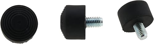 Miniatura 4 de 3 pies antideslizantes de goma para trípode M8 Monopod Foot Pad Pies Spike para trípode monopie