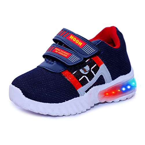 Image of HOOH-Now comfort in Fashion Kid Hooh Canvas Led Boat Shoe