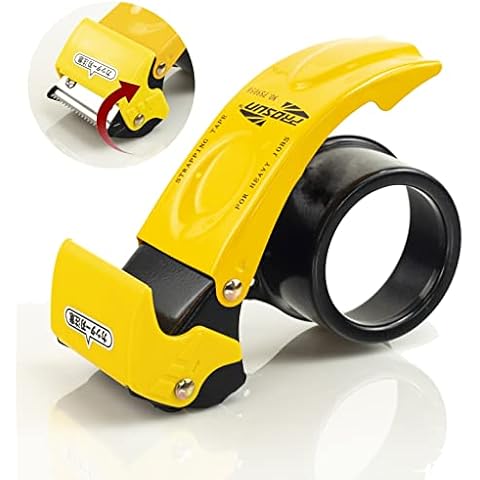 【Upgraded】 PROSUN Blade Safety Cover 2 Inch Professional Packing Tape Dispenser Packaging Metal Handheld Tape Gun Sealing Cutter TG11 Cover