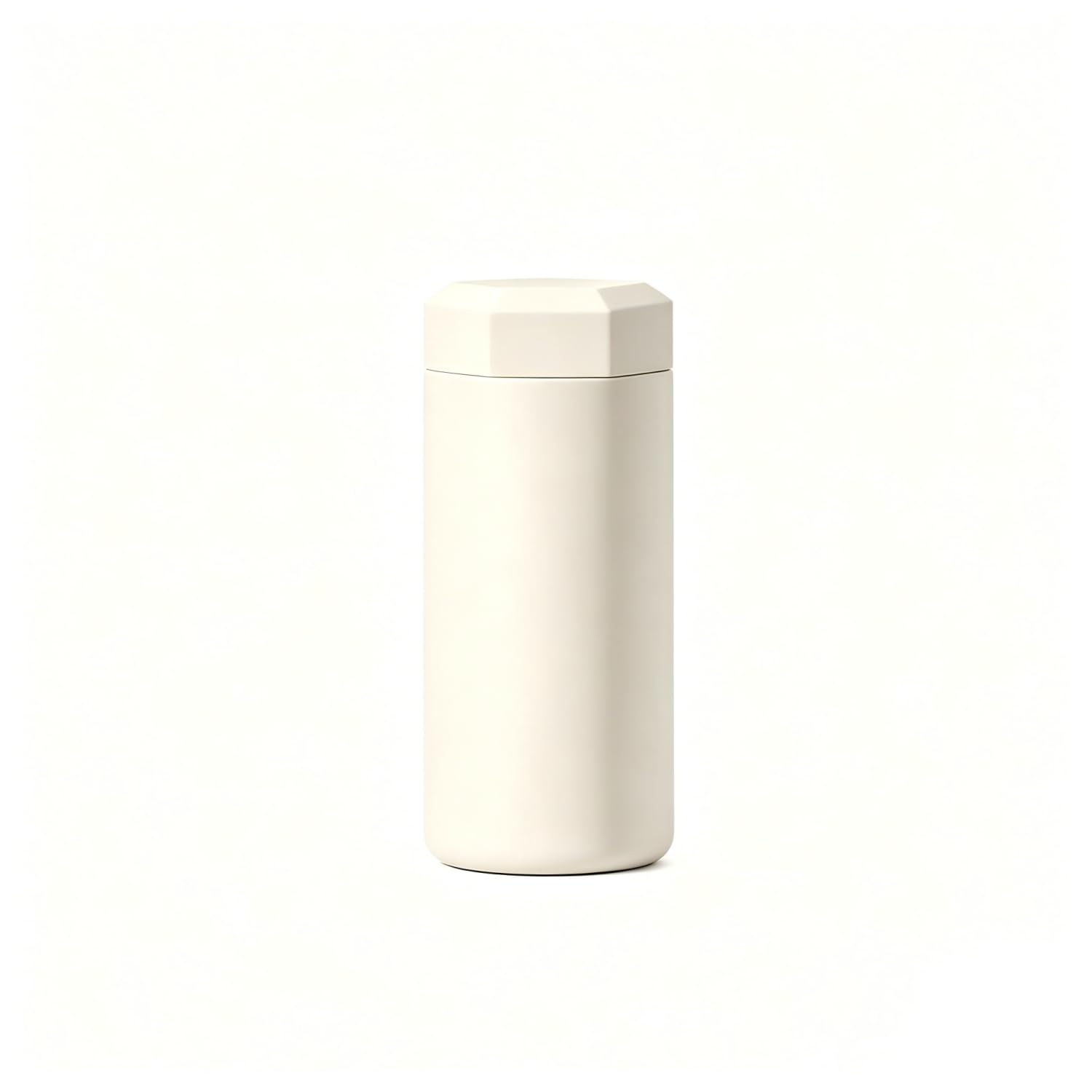350ml Thermobecher, Auslaufsicher Isolierbecher, Cremefarben
