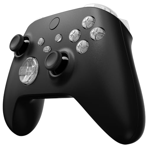 Image of eXtremeRate Replacement Buttons for Xbox Series X & S Controller, Glow in Dark - Green Custom Accessories Bumpers Trigers Dpad ABXY Start Back Sync Share Keys Parts for Xbox Core Wireless Controller