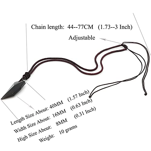Suyuan Collana con ciondolo a forma di dente di
