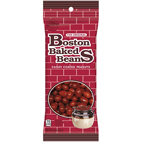 Boston Baked Beans Candy Coated Peanuts 2.9 Ounce Pack of 8