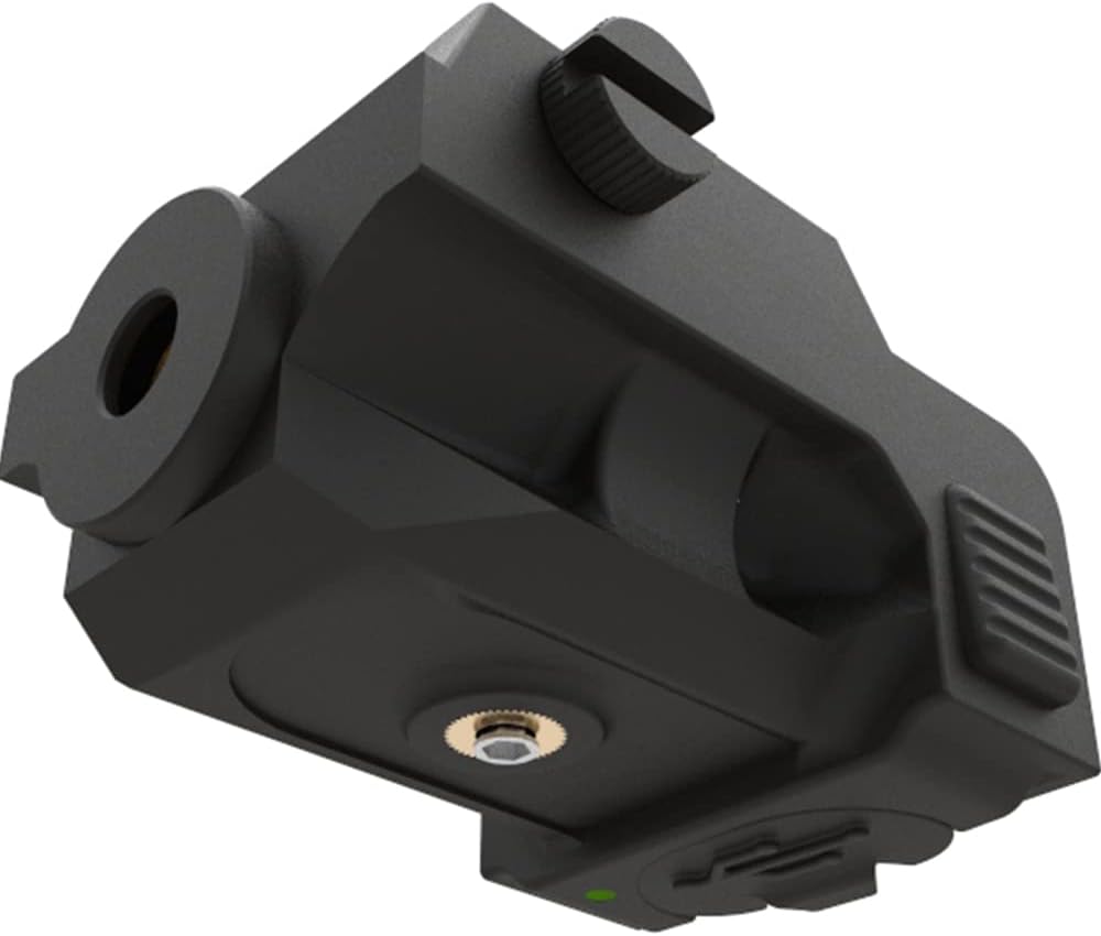 Laspur Sub Compact Tactical Rail Mount Low Profile Laser Sight for Pistol Handgun Rifle Built-in Rechargeable Battery