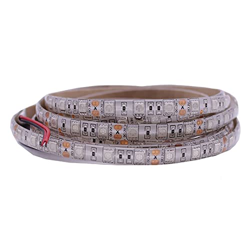 Tira LED flexible UV 12V 5 m 395-405nm IP65 miniatura 1