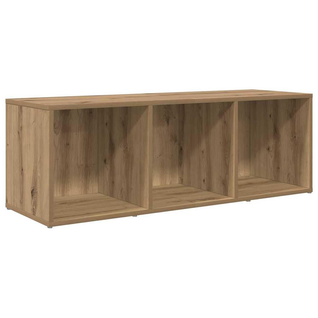 Set di mobili per TV a parete, in legno marrone, 3 pezzi, con spazio e ripiani, moderna credenza bassa per soggiorno, camera da letto e gaming