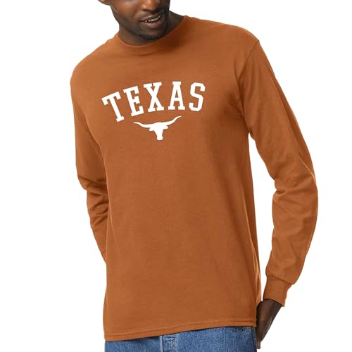 Texas Long Sleeve T-Shirt for Men, Women, Unisex, 100% Cotton, Texas State Pride Graphic Tee, Standard Fit Long Sleeve Top