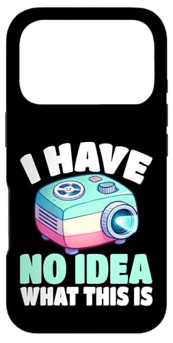 I Have No Idea This Is What Is 70s 80s レトロ スライドプロジェクター スマホケース iPhone 17 Pro 用