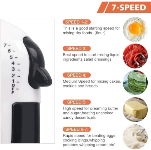 Image of Hand Mixer Blender for Kitchen, Hand Beater for Cake Baking, Egg Whisk & Cream Whipping Machine, Lightweight Portable Electric Mixer for Batter & Baking, Easy to Use Baking Mixer
