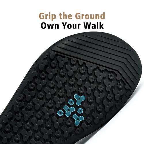 Barefoot Walking Shoes for Men Wide Toe Box | Zero Drop Sole | Breathable Knit Upper | Lightweight & Flexible | Daily Walk, Gym, Travel3