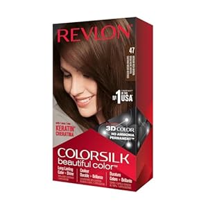 Revlon Colorsilk Natural Hair Color, 4WB Medium Rich Brown each (Pack of 1)
