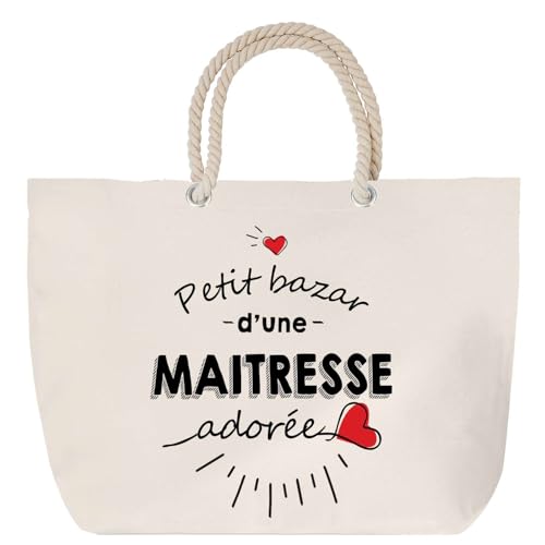 Grand Sac Transport Sport et cabas multi-usages avec anses en corde pour femme