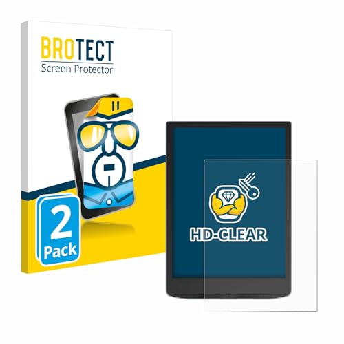 BROTECT 2-Pack Screen Protector Compatible with Pocketbook InkPad Color 3 - HD-Clear Protection Film