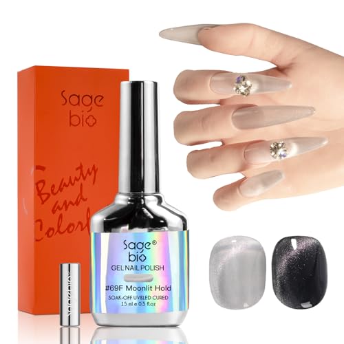 Cat Eye Gel Nail Polish with Magnet Stick - Save with Code AUQES27X