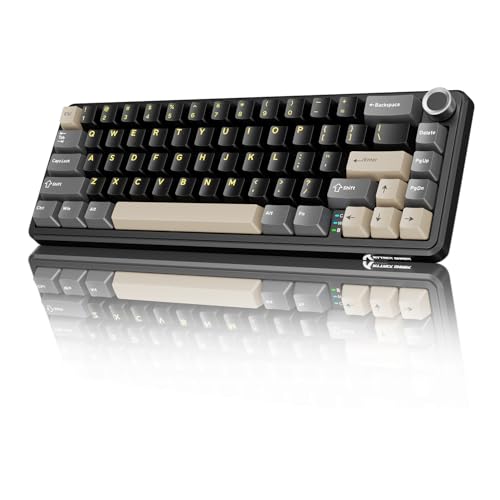MAMBASNAKE X Attack Shark X66 Teclado Mecánico Inalámbrico Al 65% con Perilla,...
