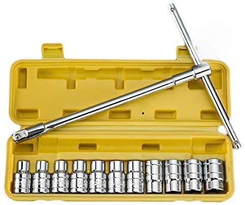 Zestaw kluczy nasadowych z grzechotką 13 sztuk/zestaw Klucz nasadowy z grzechotką Zestawy narzędzi dla mechaników Narzędzie do regulacji Kombinowany klucz dynamometryczny