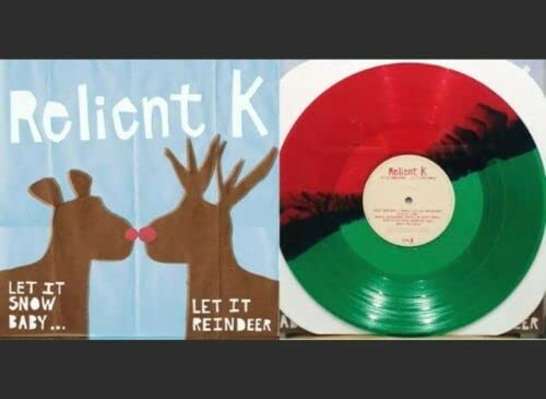 Let It Snow, Baby... Let It Reindeer - Exclusive Limited Edition Green Red Split Colored Vinyl LP
