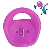 Nuiorfty Kleinkind-Fahrradsitz Kinderfahrradsitz aus verdicktem Kunststoff mit Rückenlehne und...