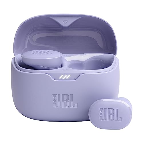 Image of JBL Tune Buds In Ear Wireless TWS Earbuds with Mic, ANC Earbuds, Customized Extra Bass with Headphones App, 48 Hrs Battery, Quick Charge, 4-Mics, IP54, Ambient Aware & Talk-Thru, Bluetooth 5.3(Purple)