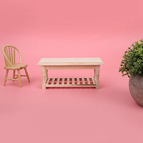 1:12 Simulazione Tavolo Legno Modello Tavolo da