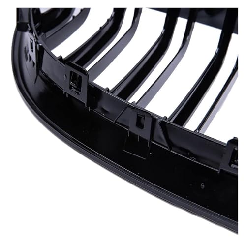 Grille de course rein E60 E61 noir brillant double maille - 5