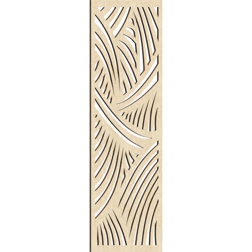 Image of Chester Decorative Pierced Fretwork Wood Wall Panels, 23 3 /8 inchW x 59 3 /8 inchH x 3 /8 inchT, Birch