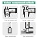 Raniaco Calibre Digital, Vernier Calibre Pantalla LCD Calibrador Electrónica, 150mm/6Inch para Medir...