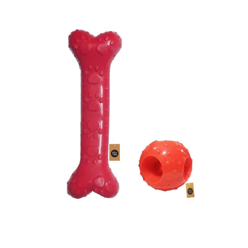 See full amazon price history chart for The Pets Company Rubber Dog Chew Toy Combo ( Large Dog Bone 8.5" + Dog Hole Ball 3") | Squeaky Toys for Medium & Small Dogs The Pets Company Rubber Dog Chew Toy Combo ( Large Dog Bone 8.5" + Dog Hole Ball 3") | Squeaky Toys for Medium & Small Dogs (B0BMLG43WS) Amazon Price History, Amazon Price Tracker