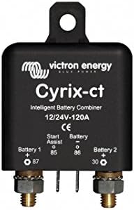 Victron Energy Cyrix-ct 12/24-Volt 120 amp Intelligent Battery Combiner