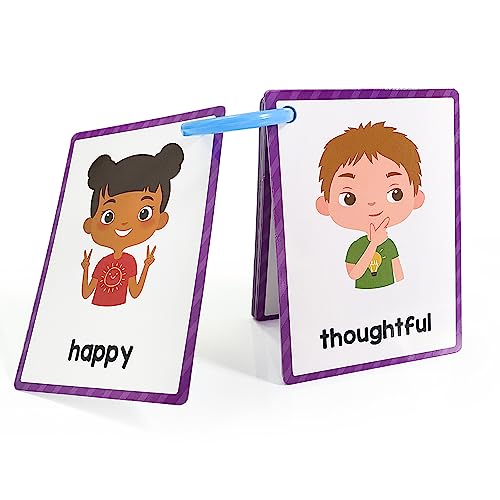 Lachilly Emotions English Words Learning Flashcards