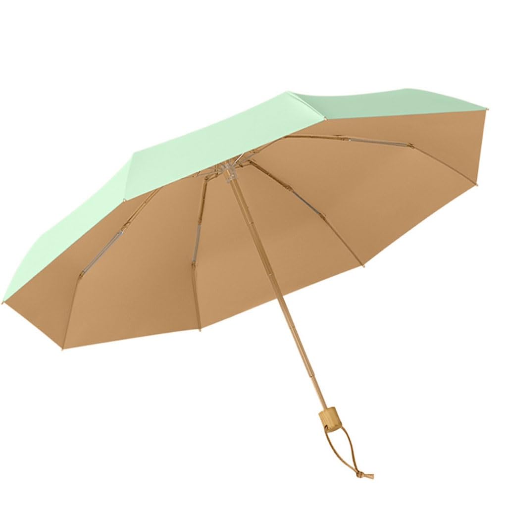 Parapluie de soleil pliable à double usage contre vent et UV