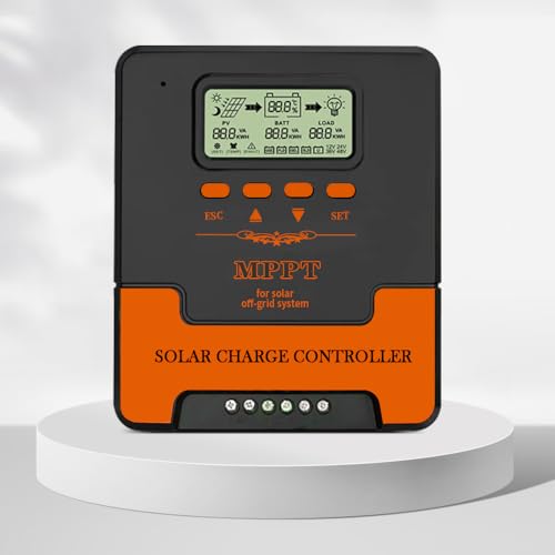 60A MPPT Solar Charge Controller with Dual USB