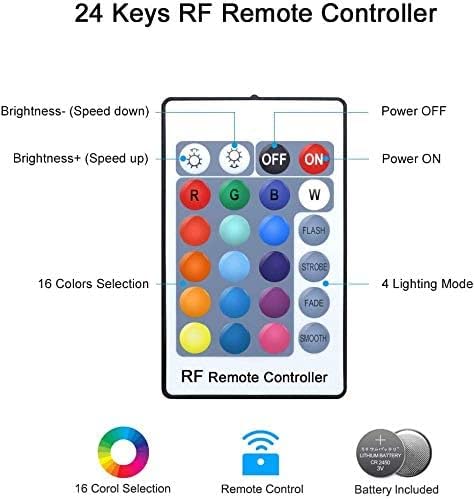 Inshareplus Led Tv Backlight Kit With Remote, 6.56Ft For 32-60 Inch Tv Pc Monitor Backlight -16 Colors Usb Led Light Strip For Hdtv Gaming Home Movie Decor #TOP3