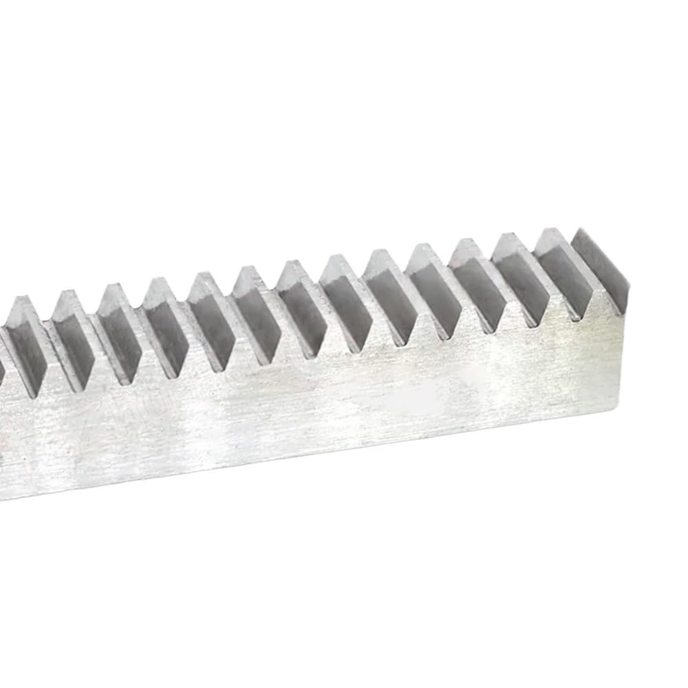 Spur Rack Steel High Precision Stainless Steel 0.5 1 Module 1pcs Gear Rack Straight Teeth Drive Rack Length 500mm Spur Gear Rack(0.5M 6x6mm)