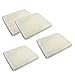 HQRP 4-Pack Wick Filter Compatible with Gerry 650 / Touch Point KS55EE-06A Humidifiers