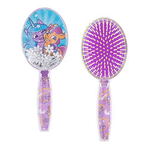 Hair Brush With Magical Sparkling Stars Confetti Hair Brush - Kids Hair Brush Ages 3+ #TOP3