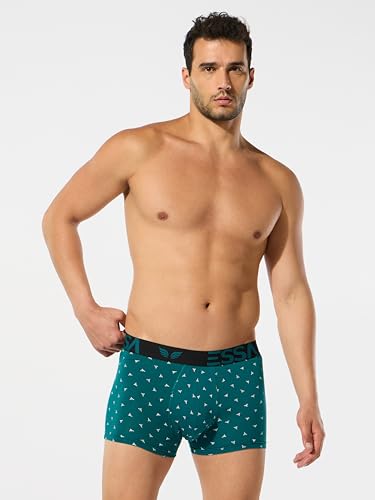 Image of ESSA Men's Cotton Trunks (Pack of 5) | Comfortable & Breathable Underwear, Innerwear Stylish Design | Ideal for Everyday Wear
