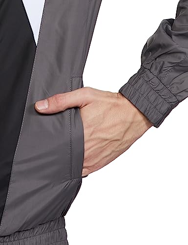 Image of The Indian Garage Co Men Regular Fit Colorblocked Wind Cheater