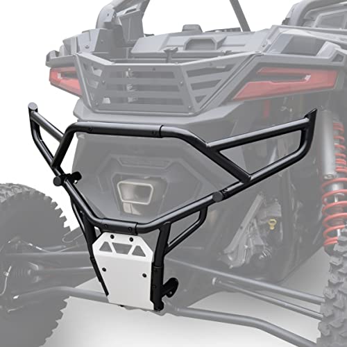SAUTVS XL Rear Bumper for Polaris RZR PRO R 2022-2024, Wider Combined Heavy Duty Extended Full Jungle Mode & Desert Mode Rear Brush Guard Protector Bumper for Polaris RZR PRO R 2022-2024 Accessories