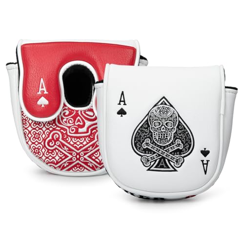 Poker Ace Mallet Putter Cover