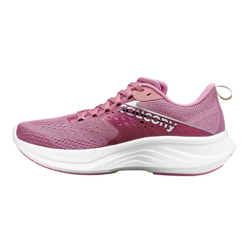 Image of Saucony Women's Ride 17 Sneaker, Orchid /Silver, 5.5 Wide