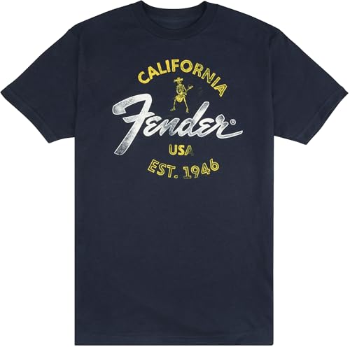 Fender Baja T-Shirt Blue M