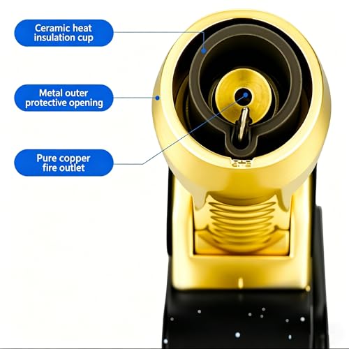 Encendedor portátil plegable recargable amarillo miniatura 5