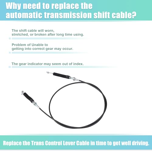 ACROPIX ATV Gear Shift Cable Fit for Polaris RZR 4 900 2015 2016 2017 2018 for Polaris RZR 1000S4 2019 2020 2021 No.7081922 - Pack of 1 by ACROPIX - Image 6