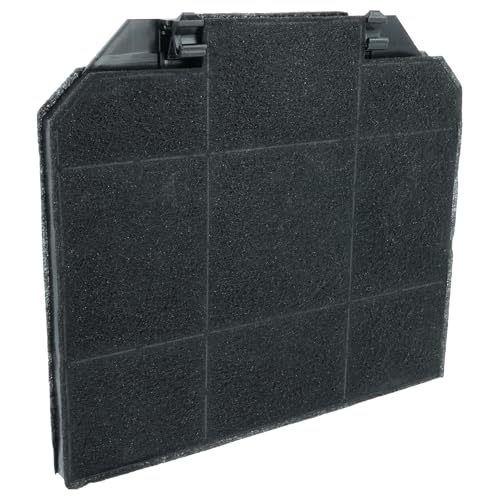 vhbw 1x Filtre à charbon actif remplacement pour Smeg 690073174, KITFC161 pour hotte aspirante - 26,5 x 23,5 x 1,5 cm